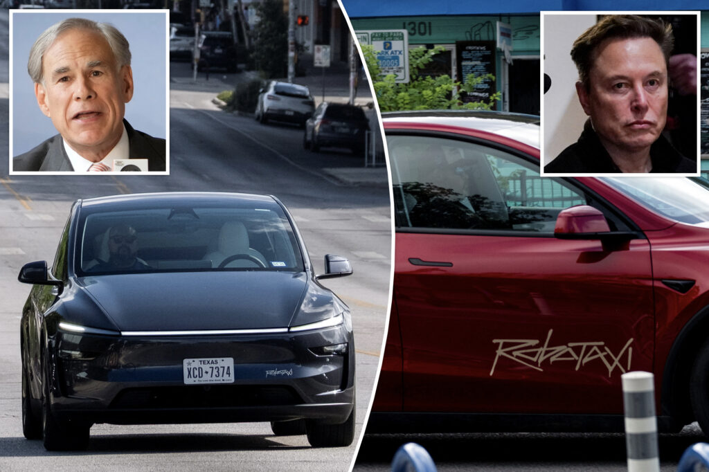 Tesla throws robotaxis in Austin, Texas, to $ 4.20 on pop to start