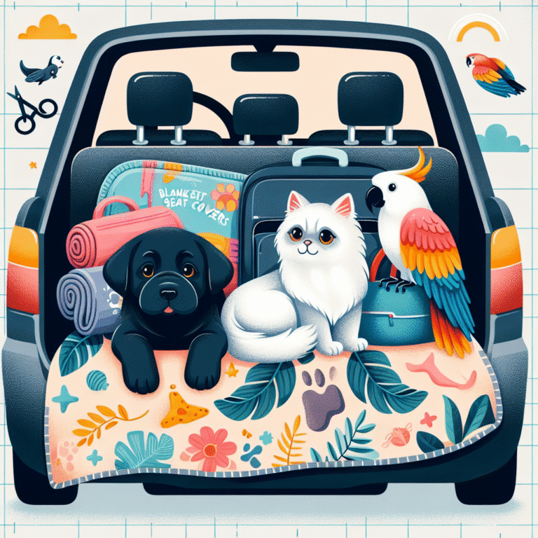 pet travel blankets and seat covers