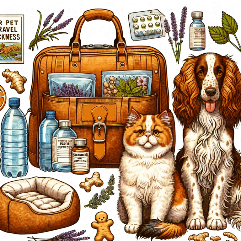 Travel Sickness Solutions for Dogs and Cats: A Guide for Pet Owners