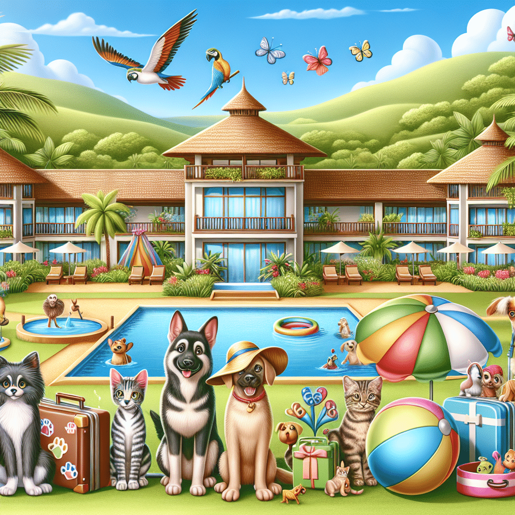 vacation planning for pets at family-oriented resorts