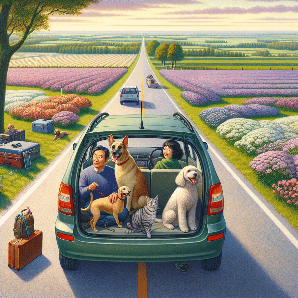 long-distance car trips with pets