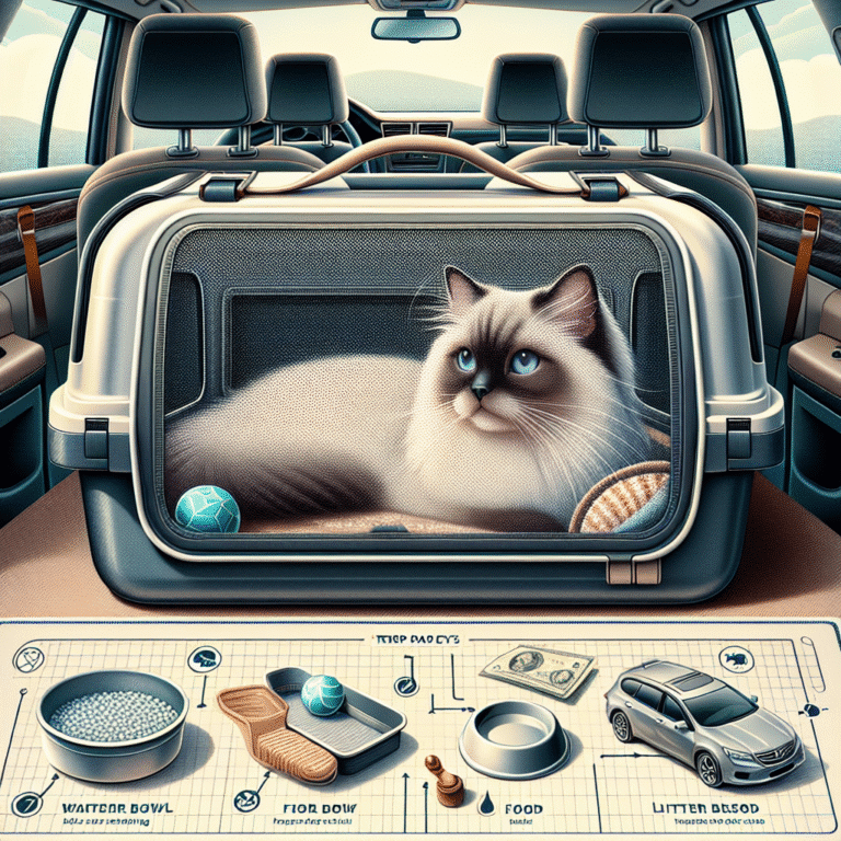 keeping cats safe on long trips
