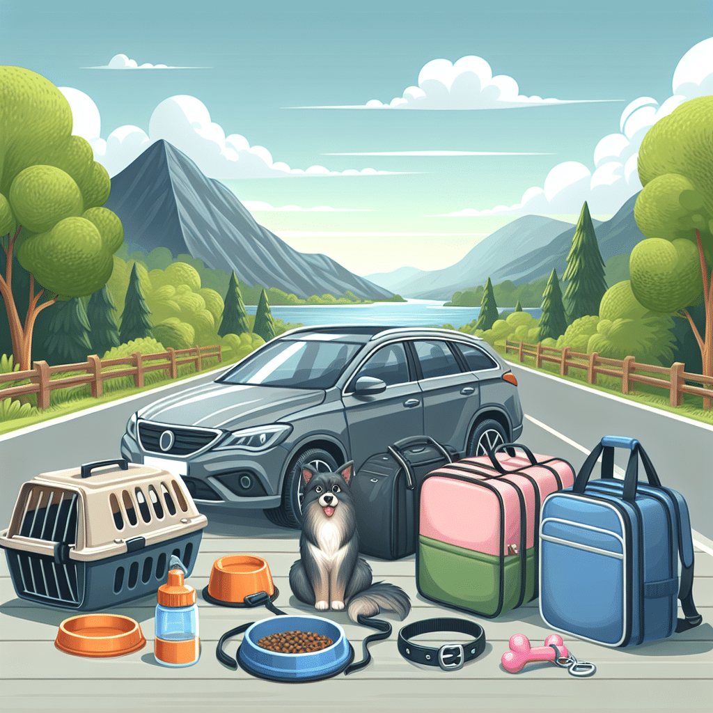 travel essentials for pets by car