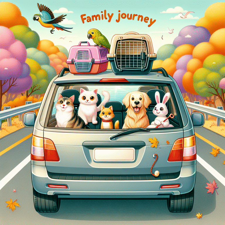 traveling with multiple pets by car