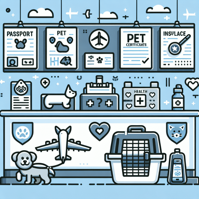 documents required for hassle-free pet air travel