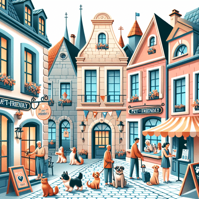 booking pet-friendly accommodations in Europe