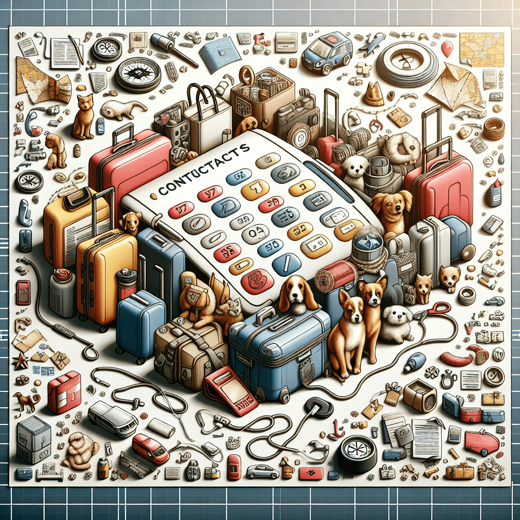 Emergency Contacts for Pets While Traveling: A Must-Have List