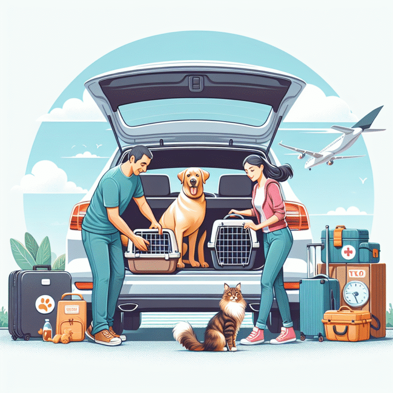 tips for traveling with pets by car