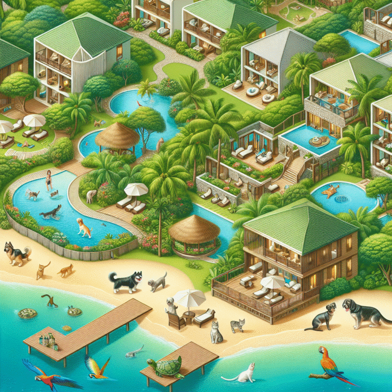 resorts that welcome pets in the Caribbean