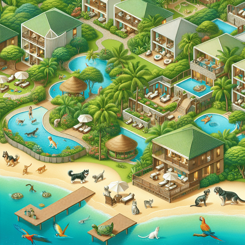 resorts that welcome pets in the Caribbean