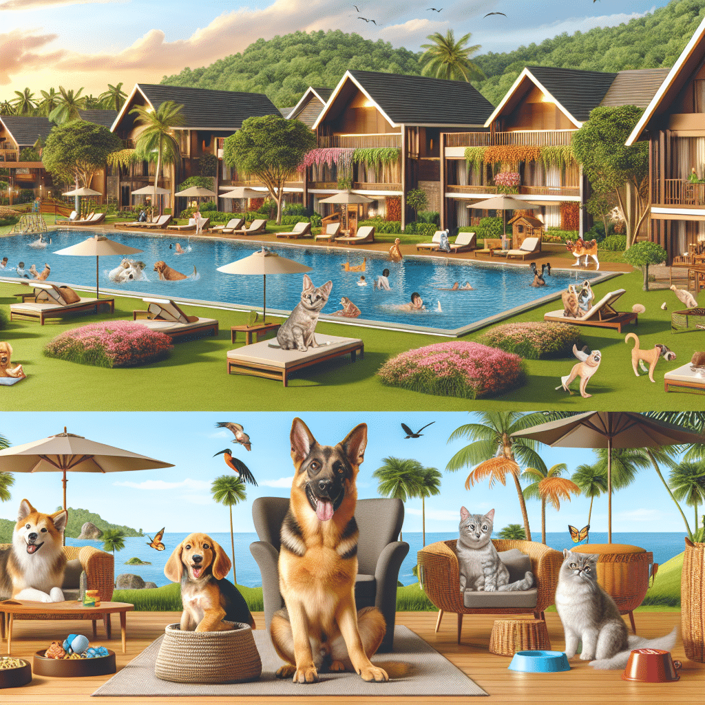 vacation planning for pets at family-oriented resorts