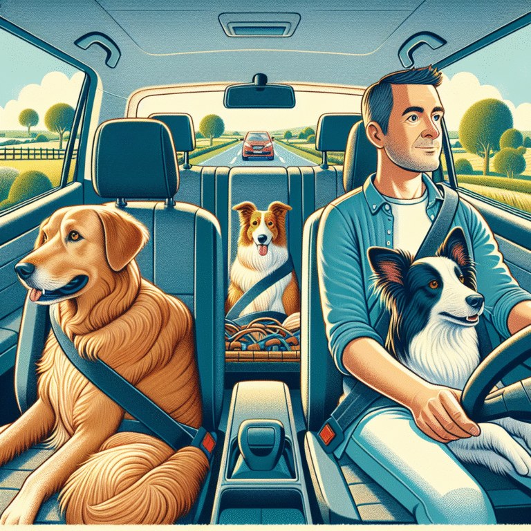 keeping dogs calm on car rides