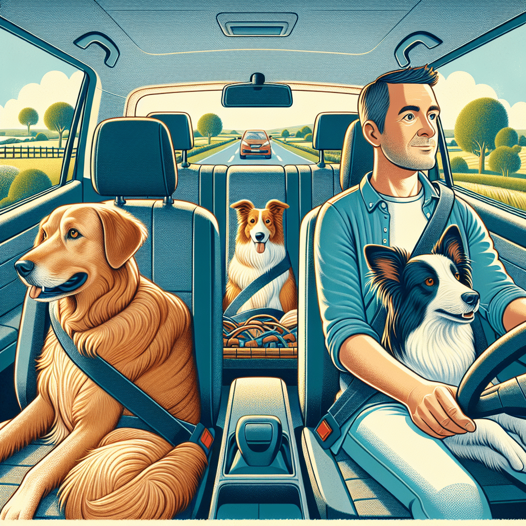 keeping dogs calm on car rides
