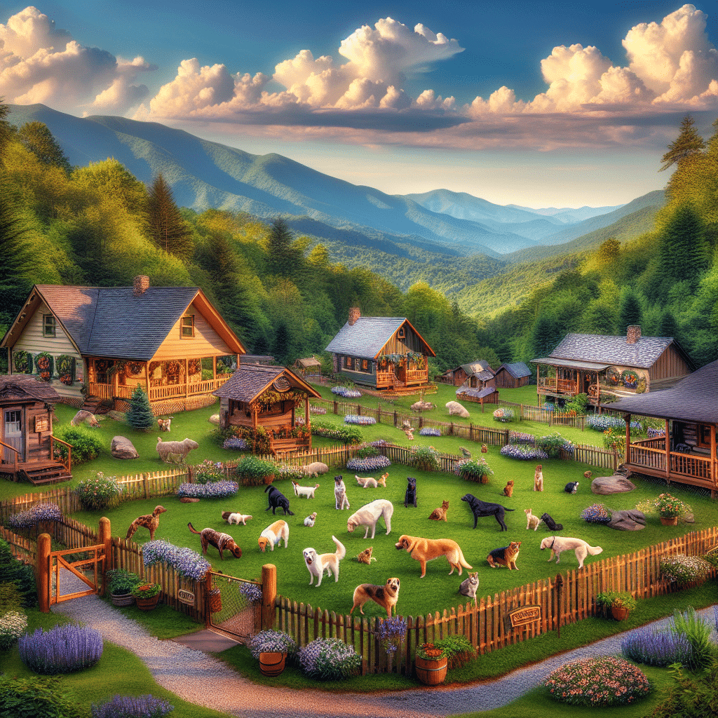 pet-friendly cabins and cottages in the Smoky Mountains
