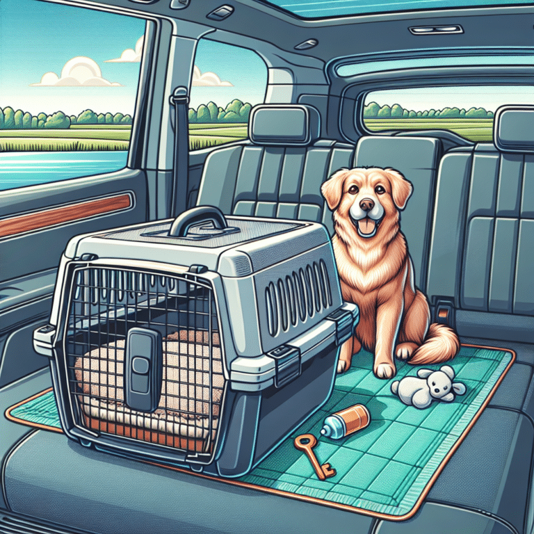 best practices for using pet carriers on long car trips