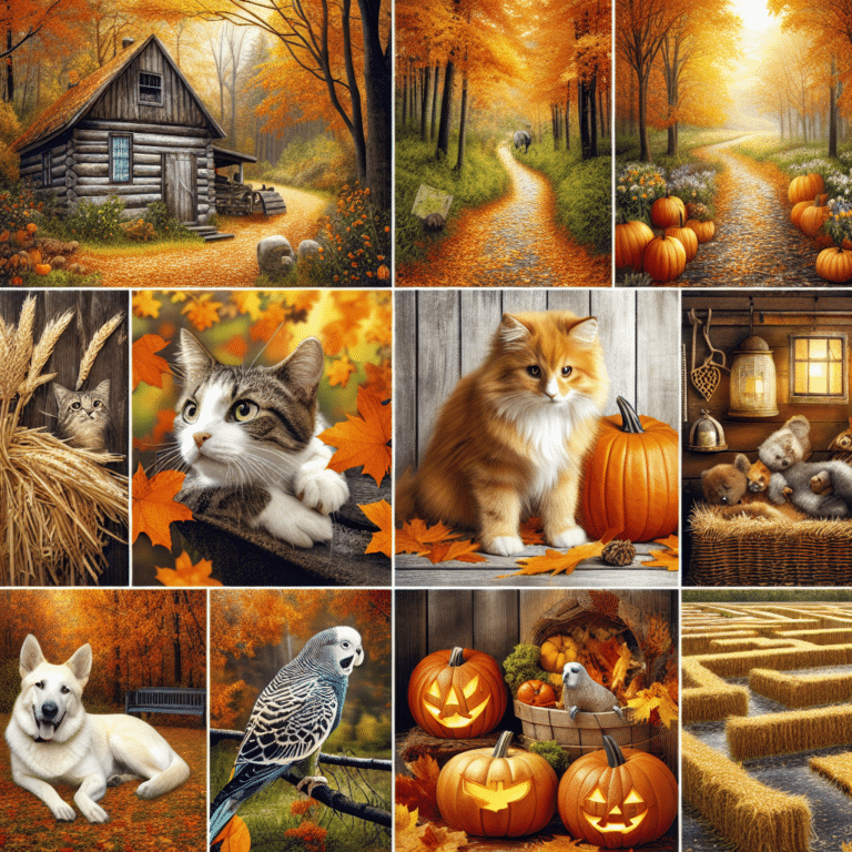 seasonal destinations for pets in the fall