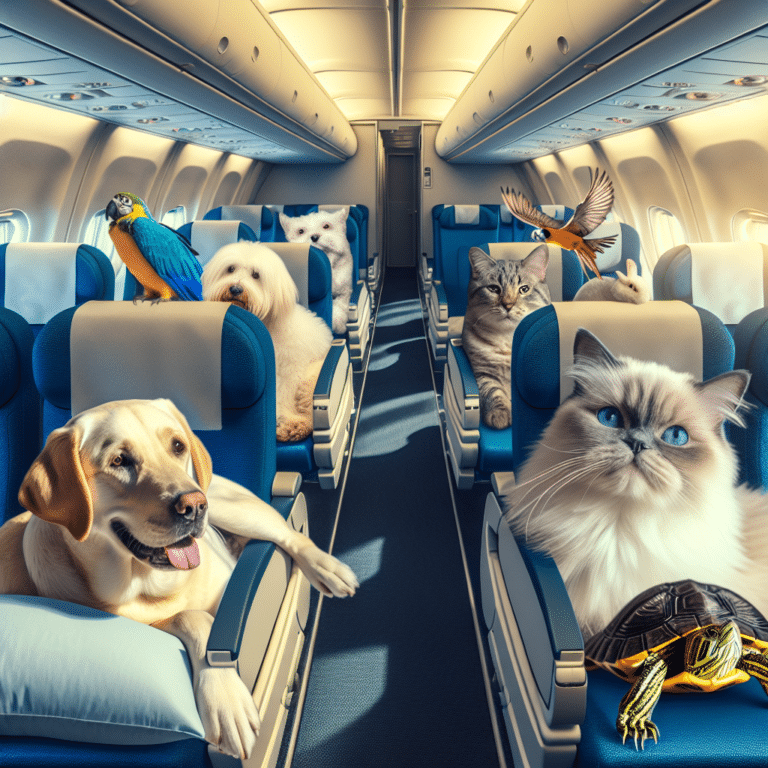 keeping pets calm during flights: effective strategies
