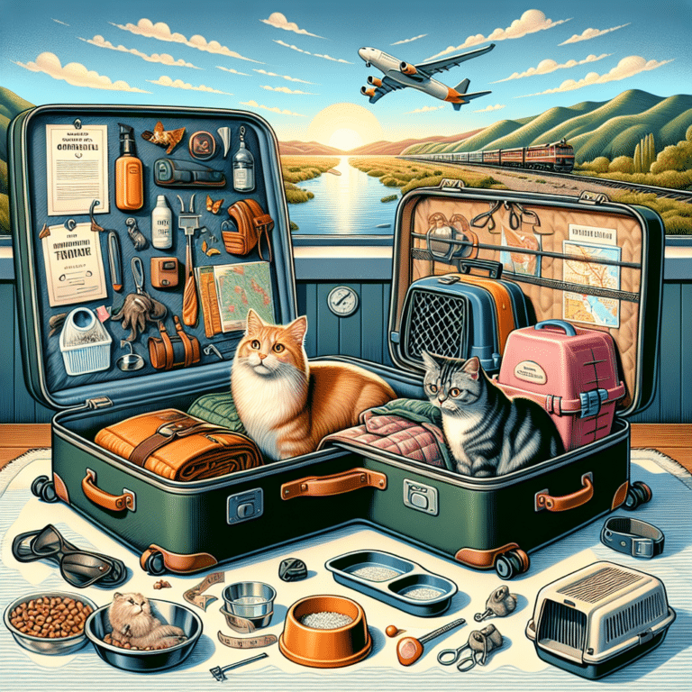 essential guide to train travel with cats