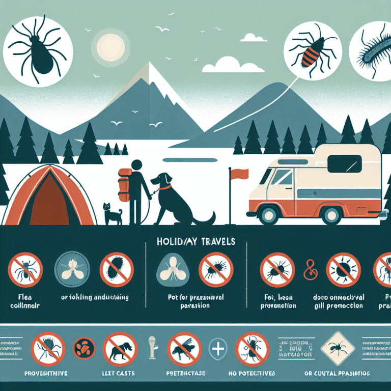 parasite prevention during trips: keeping your pet safe