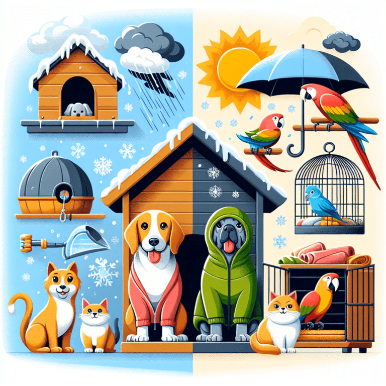 protecting pets from extreme weather: essential precautions