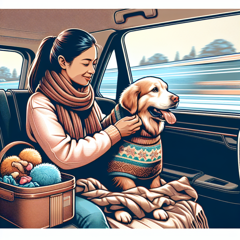 keeping dogs calm on car rides