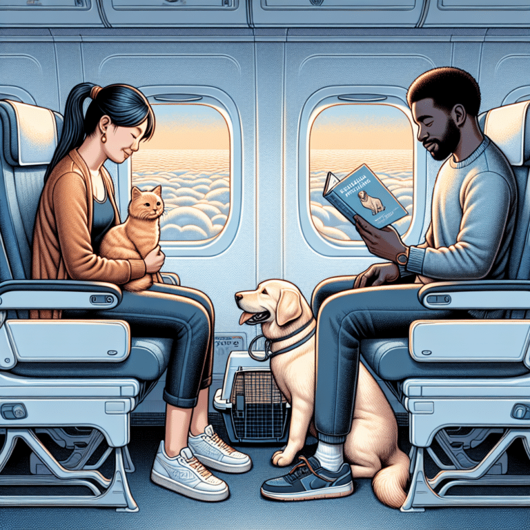 keeping pets calm during flights: techniques that work