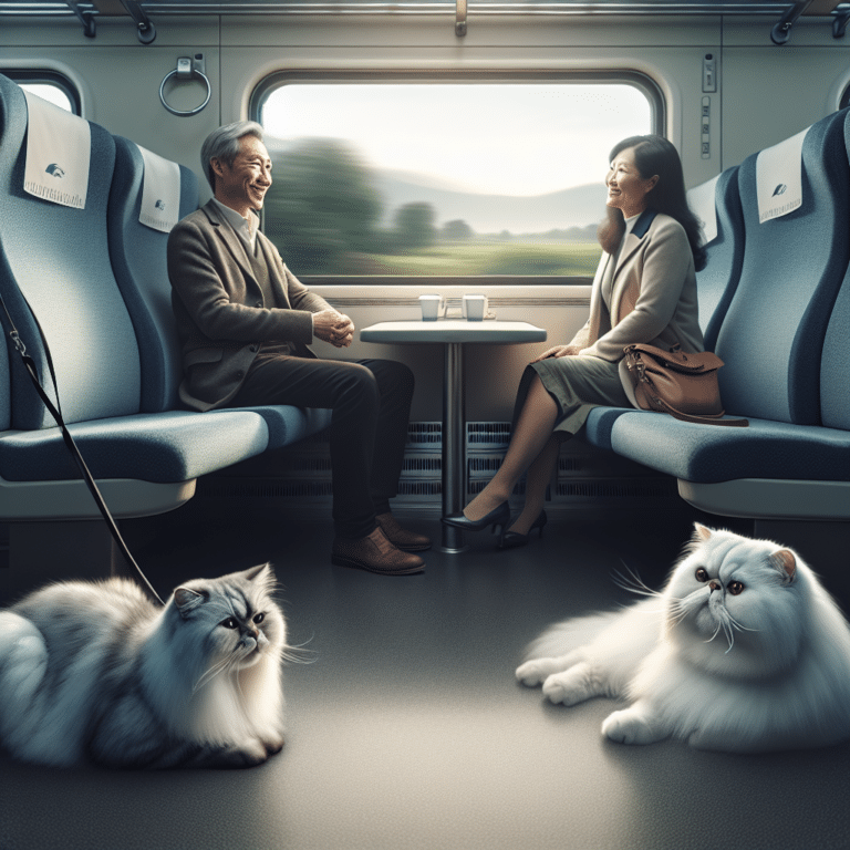 train travel with cats tips