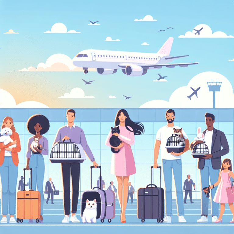 international travel with pets by plane: tips and guidelines
