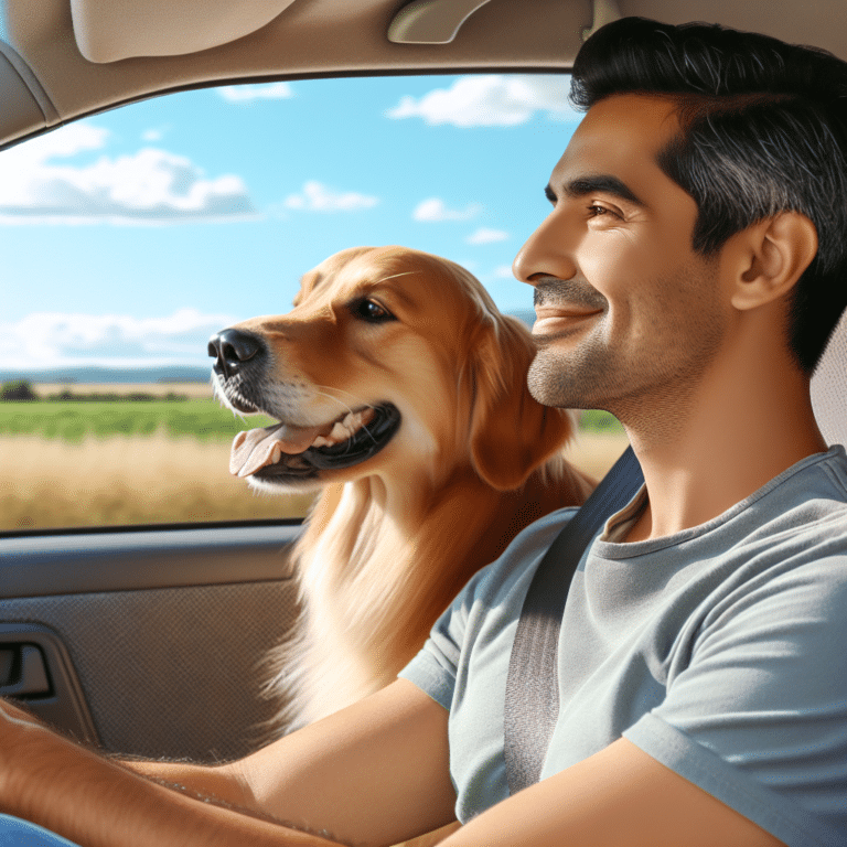 keeping dogs calm on car rides