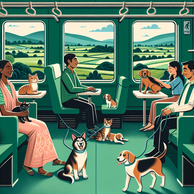 pet-friendly train travel guides