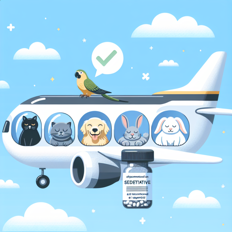 best sedatives for anxious pets on planes: expert recommendations