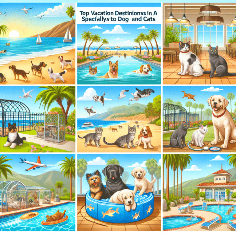 Top Vacation Destinations for Dogs and Cats in California