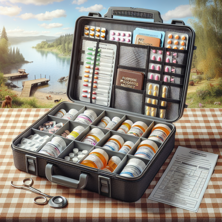 safe transportation of pet medications: what to consider