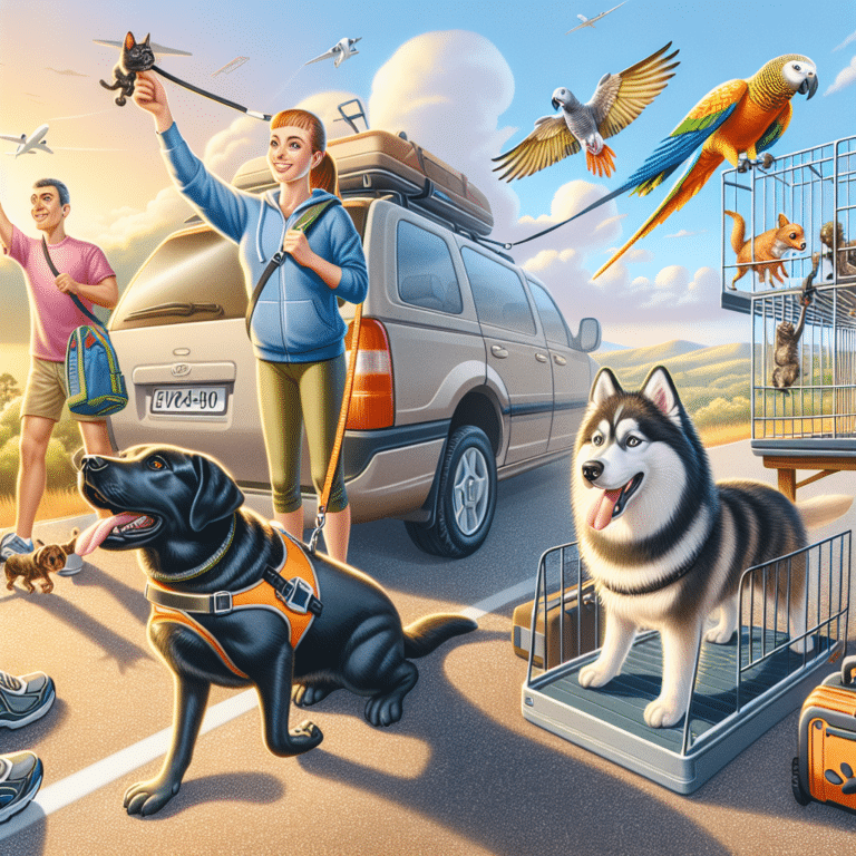 safe exercise routines for traveling pets: maintaining fitness on the go