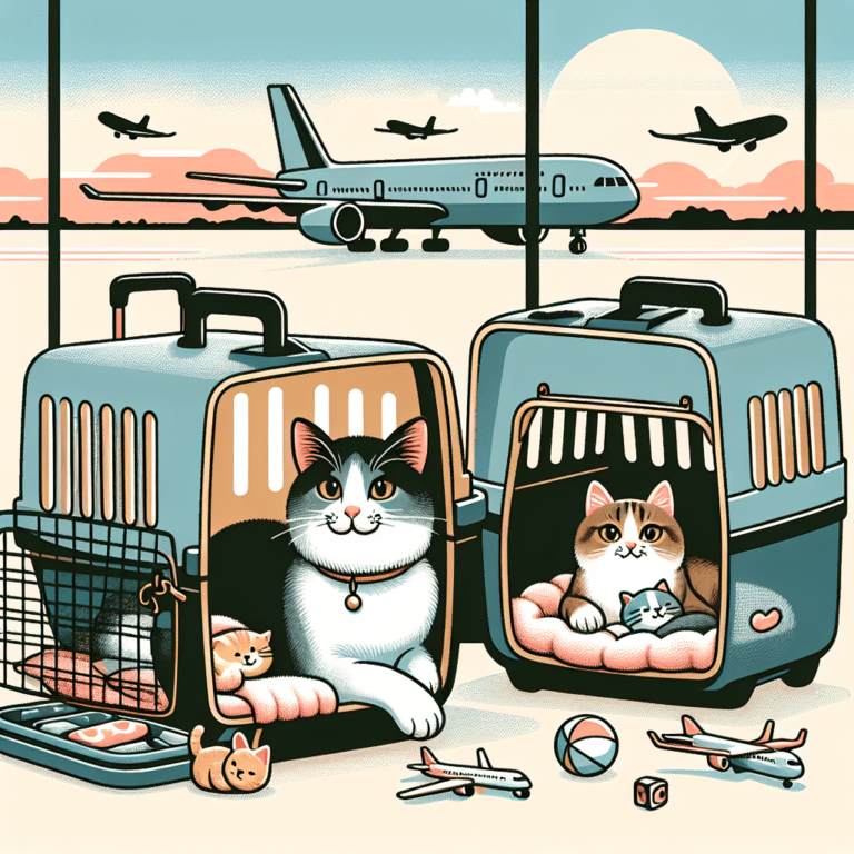 preparing cats for their first flight: minimizing stress