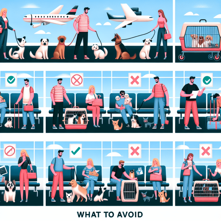 common mistakes when flying with pets: what to avoid