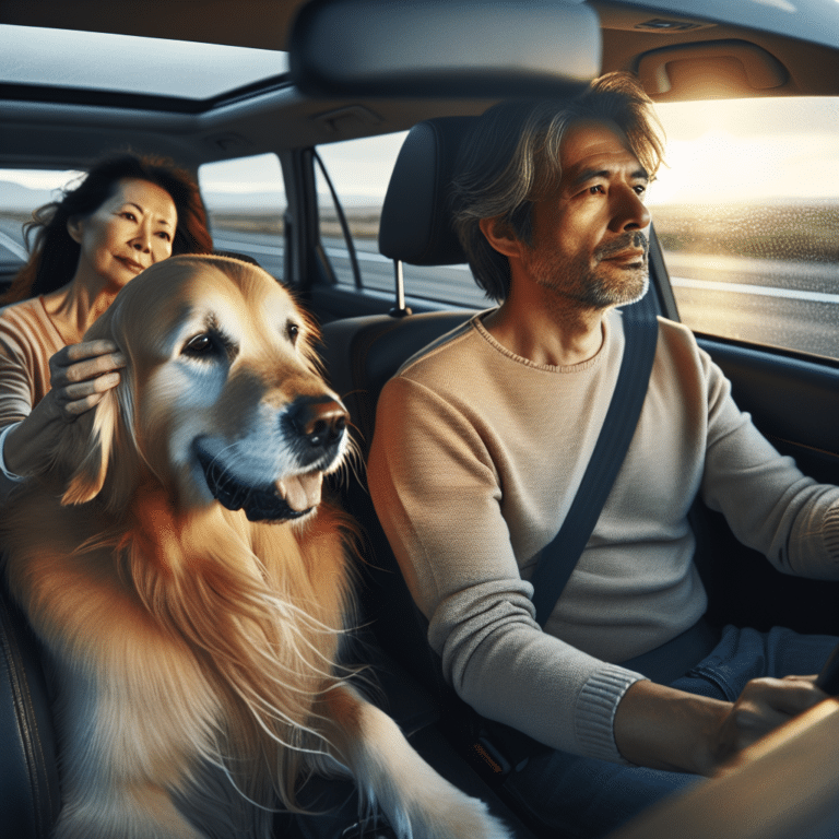 keeping your dog calm during car rides