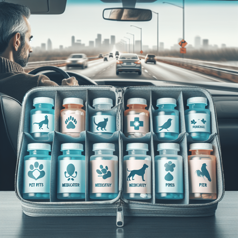 safe transportation of pet medications: what to consider