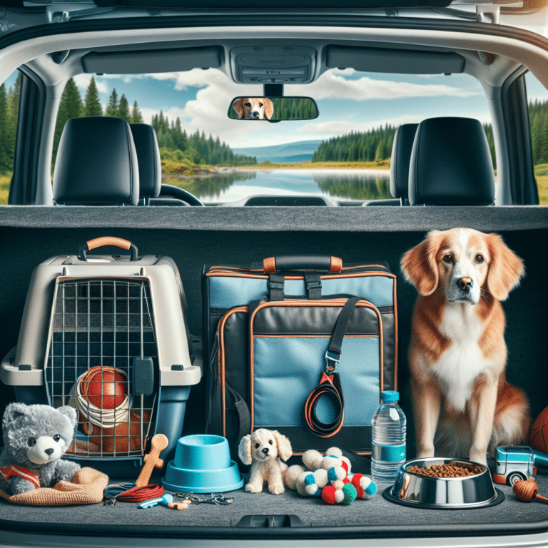 travel essentials every pet owner should pack for car trips