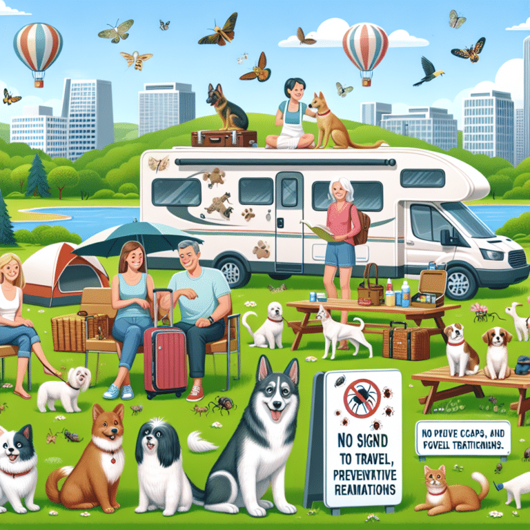 parasite prevention during trips: keeping your pet safe