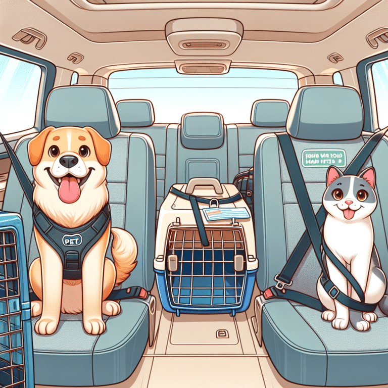 safely securing your pets in your vehicle