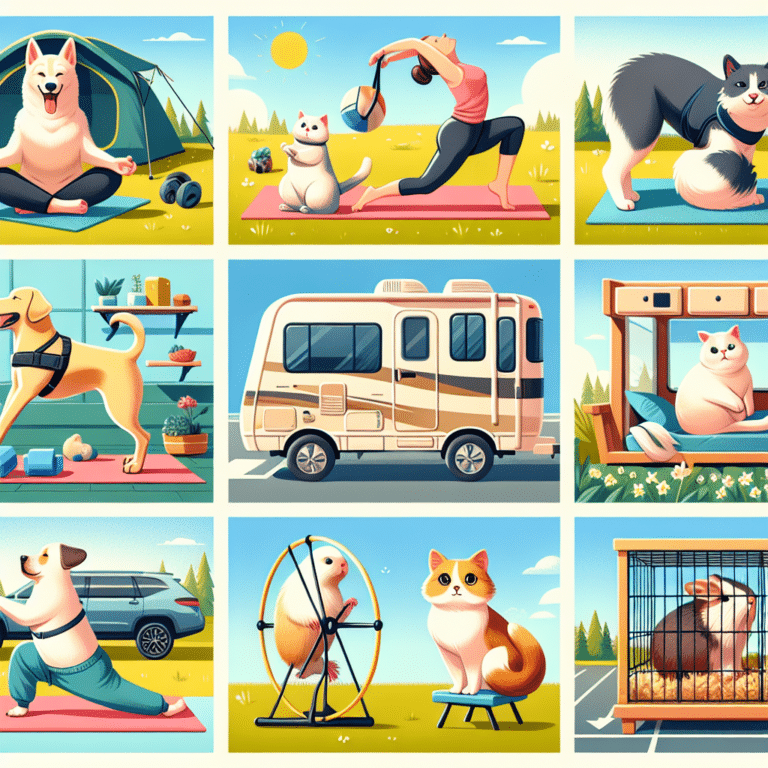 safe exercise routines for traveling pets: maintaining fitness on the go