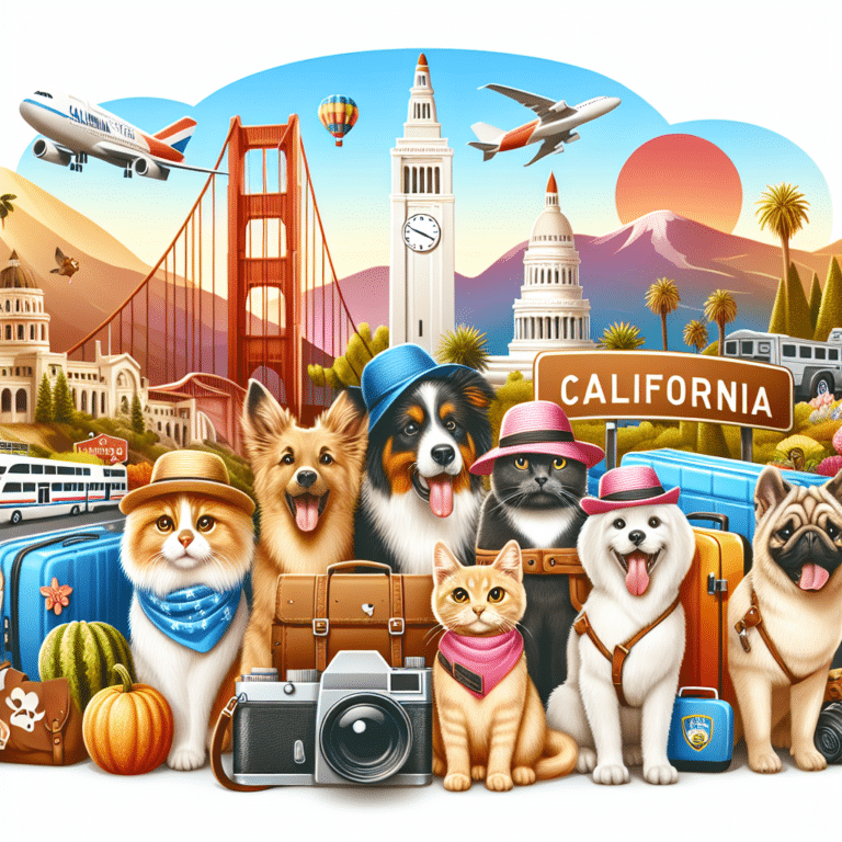 vacation destinations for dogs and cats in California