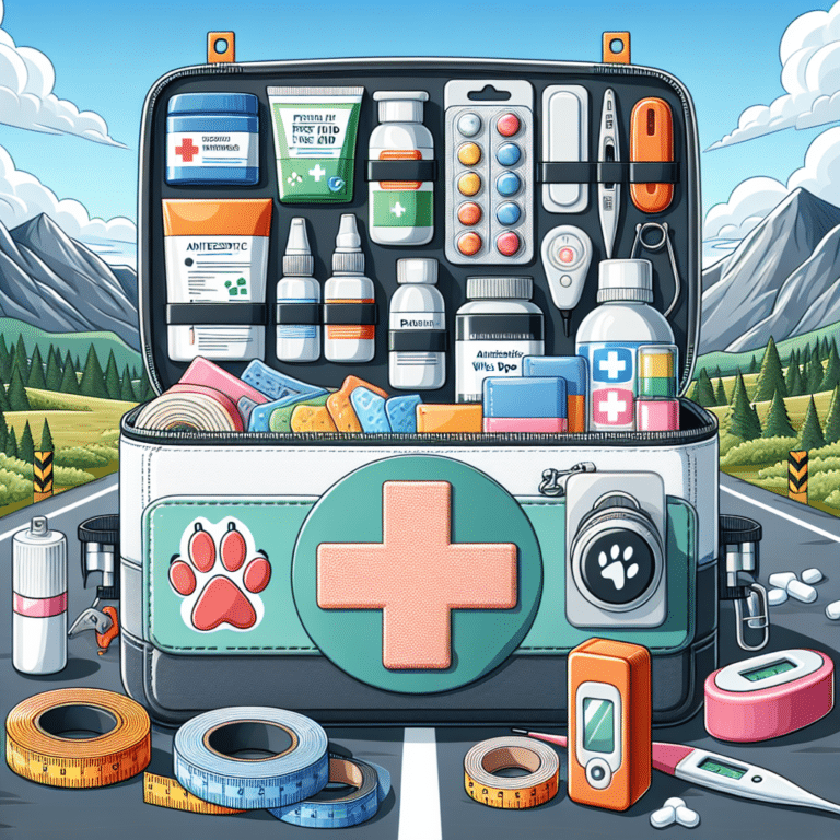travel-friendly pet first aid kits: essentials to pack