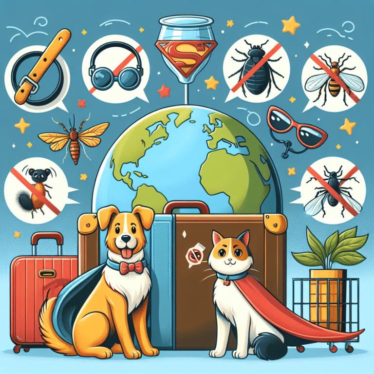 parasite prevention during trips: keeping your pet safe