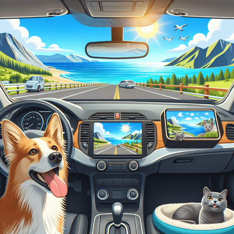 tips for traveling with pets by car